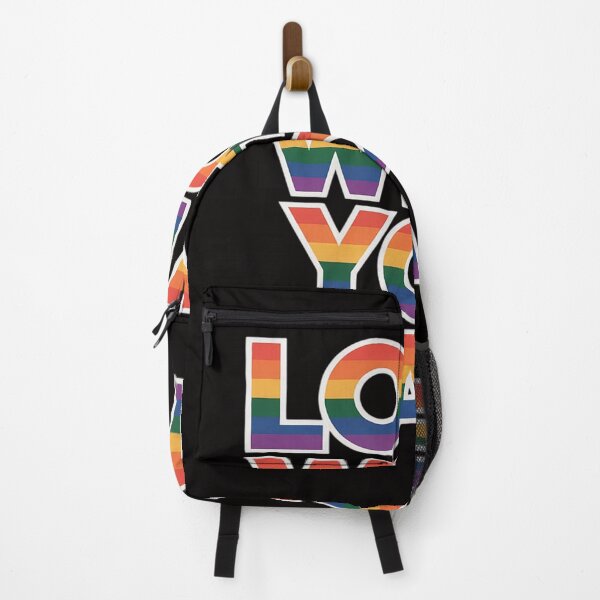 Item preview, Love Who You Want Gay LGBT Pride designed and sold by AnimeManga2D.