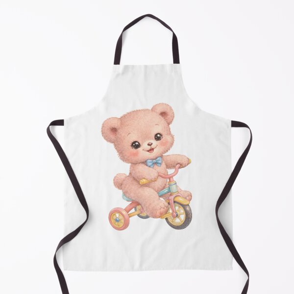Item preview, Pastel Teddy Bear on Tricycle – Cute Babycore Nursery Illustration, Soft Storybook Art designed and sold by SirensSageStone.