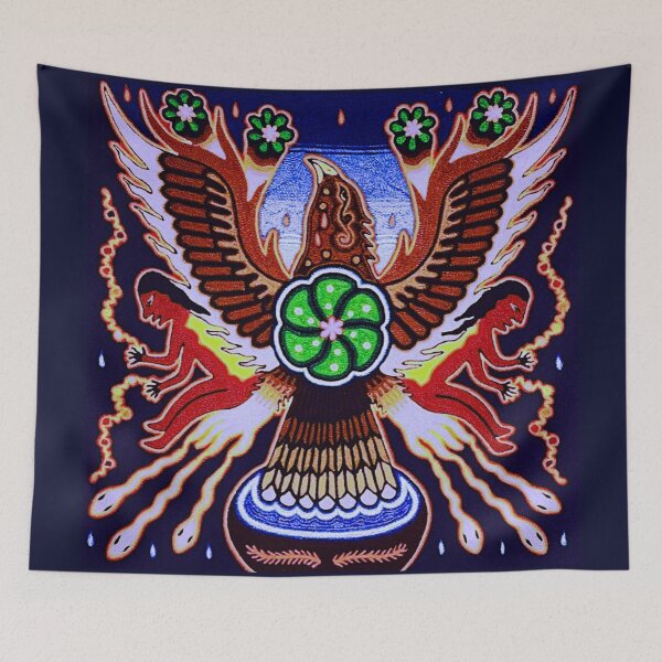 Item preview, HUICHOL Art untitled designed and sold by NightRaida.