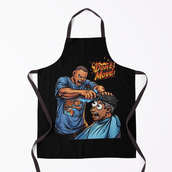 Item preview, Don't Move Barber Cartoon designed and sold by Majnon8bp.