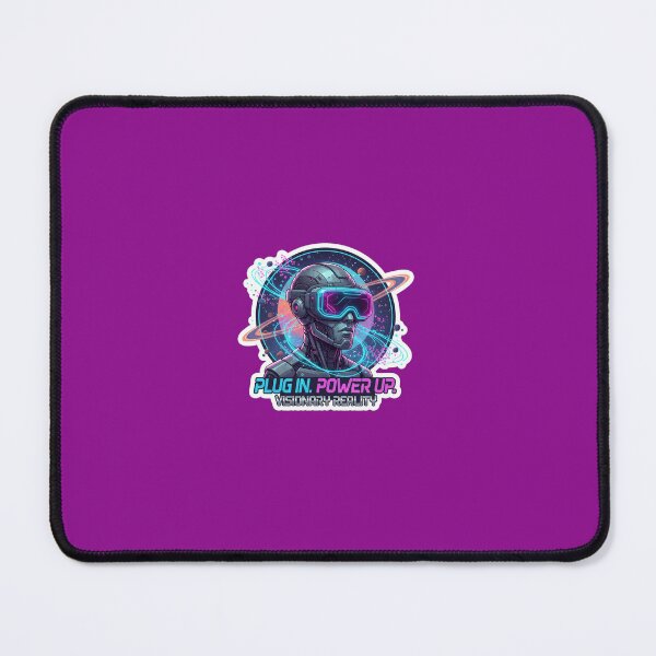 Item preview, Plug In Power Up Futuristic AI Culture Sticker — Cyberpunk AR Tech Vibe designed and sold by ys96.
