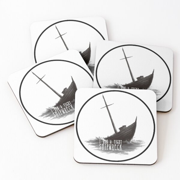Item preview, I Run a Tight Shipwreck  designed and sold by Tunablessed.