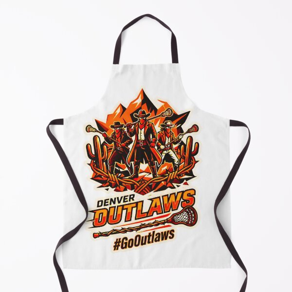 Item preview, Denver Outlaws Illustrated Fan Design for Lacrosse Lovers designed and sold by Designfordream.