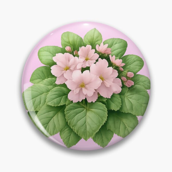 Item preview, Pink African Violet designed and sold by NatureFloralArts.