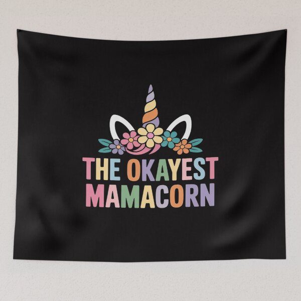 Item preview, The Okayest MamaCorn Unicorn Mothers Day 2026 designed and sold by tlallimicrichi.