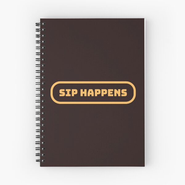 Item preview, Sip Happens – Funny Wine Pun designed and sold by VinoVibesApp.