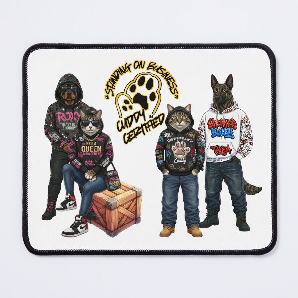 Item preview, The Cuddy Certified Crew – "Standing On Business" Urban Streetwear Team designed and sold by The Crimson Halo.