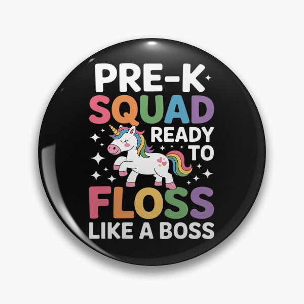 Item preview, Pre K First Day of School Flossing Unicorn Back To School designed and sold by tlallimicrichi.
