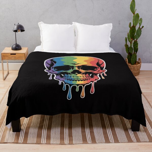 Item preview, Straight Ally LGBTQ Candle Sugar Skull Gay Pride designed and sold by tlallimicrichi.