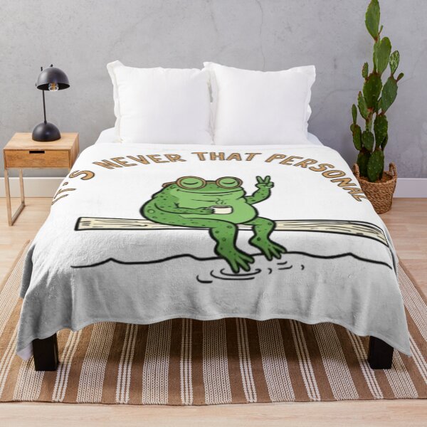 Item preview, Vintage Unbothered Frog Coffee designed and sold by LuloCreative.