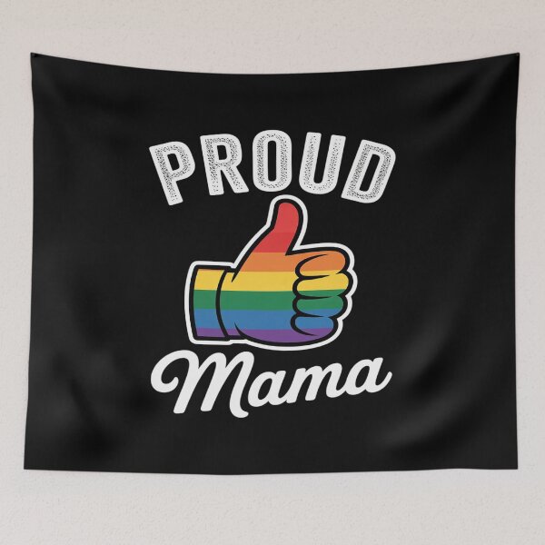 Item preview, Proud Mama Gay Pride Month LGBTQ designed and sold by duolastgend.