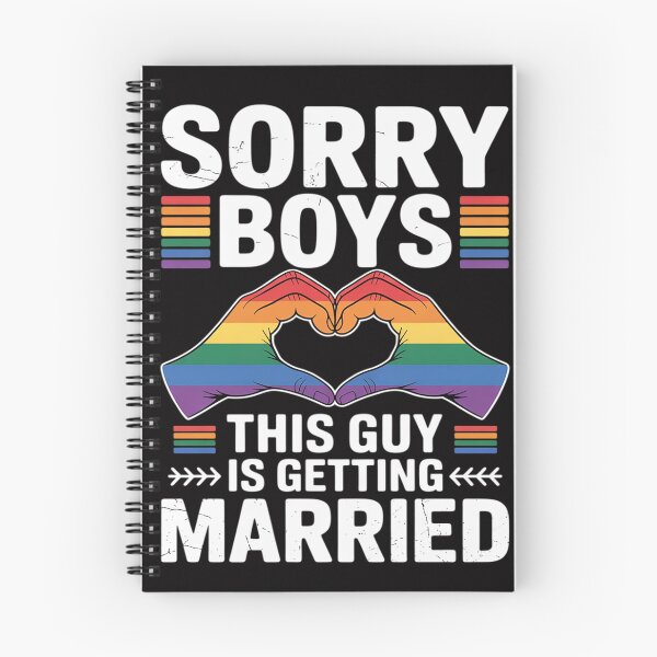 Item preview, Sorry Boys This Guy is Getting Married LGBT Gay Couple designed and sold by tlallimicrichi.