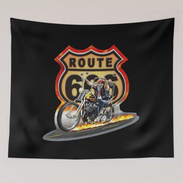 Item preview, Route 66 Biker Motorcycle America designed and sold by Oniyasha.