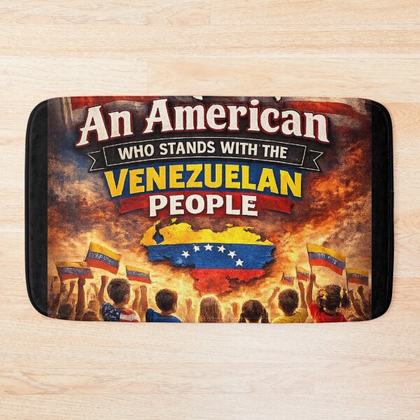 Item preview, An American Who Stands With the Venezuelan People designed and sold by MySheetMusicArt.