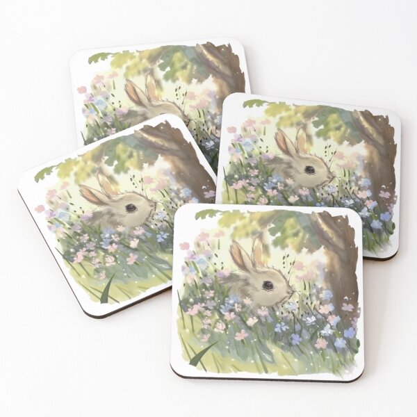 Item preview, rabbits flower designed and sold by OregonApparel.