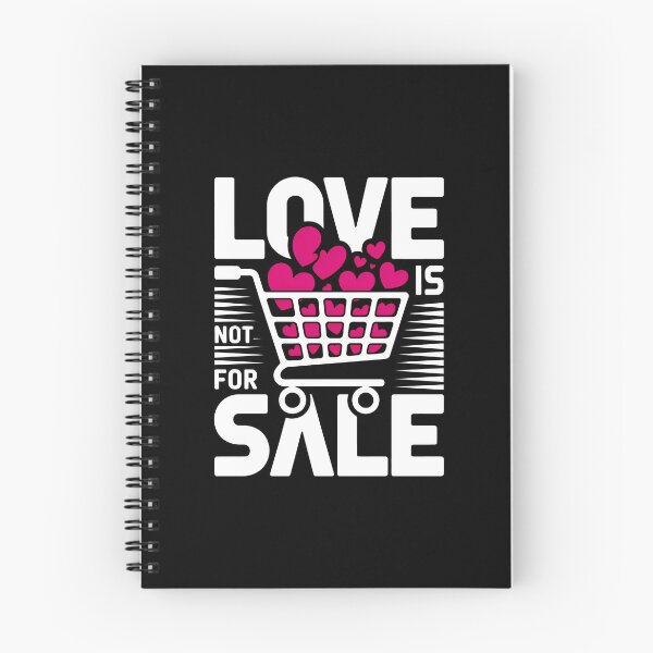 Item preview, Love is Not for Sale Anti-Commercialism Valentines Aesthetic designed and sold by SplashTastic.