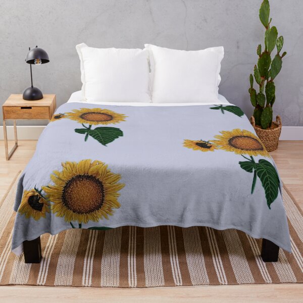 Artikelvorschau, Sonnenblumen, Acrylfarben entworfen und verkauft von Lauren McMillan.