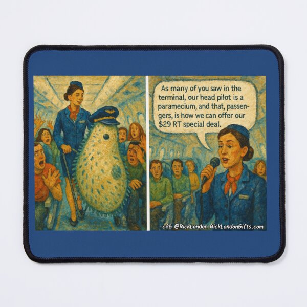 Item preview, Paramecium Pilot Airlines: $29 Round‑Trip Special designed and sold by Rick London Gifts.
