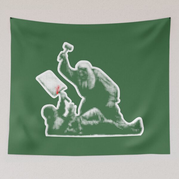 Item preview, ROYAL COURTS OF JUSTICE- BANKSY. STENCIL EDITION. WHITE. designed and sold by 5hertz.