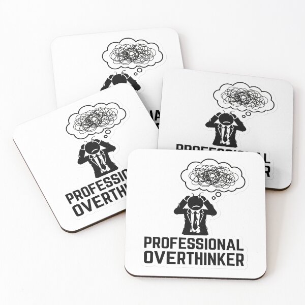 Item preview, Professional Overthinker Stickman - Relatable Stressed & Anxious Meme designed and sold by StickyGuys.