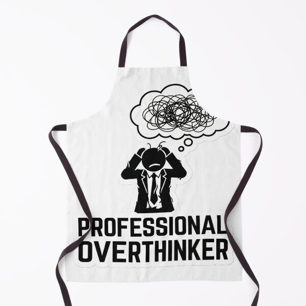 Item preview, Professional Overthinker Stickman - Relatable Stressed & Anxious Meme designed and sold by StickyGuys.