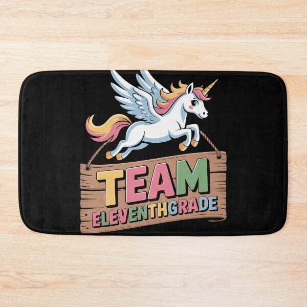 Item preview, Team 11th Grade Teacher Student First Day Unicorn designed and sold by duolastgend.