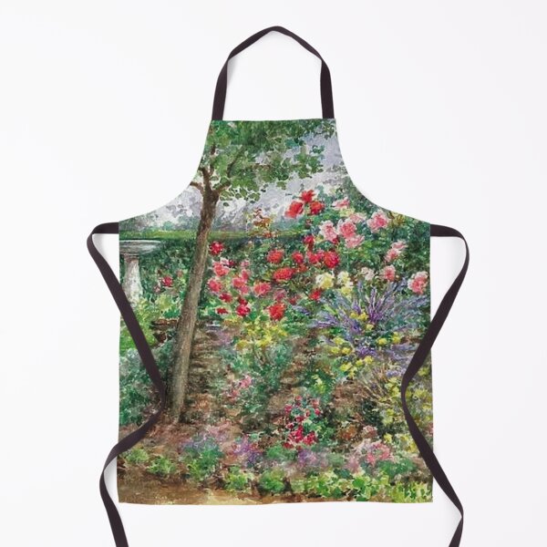 Artikelvorschau, Garten mit Weg und Blumenbeeten entworfen und verkauft von tomorrowsart.