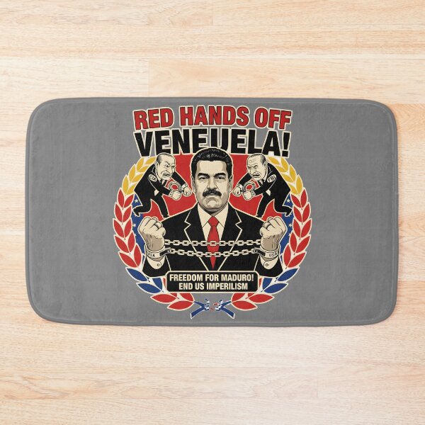 Item preview, Red Hands Off Venezuela – Anti-Imperialist Protest Art designed and sold by tarzbol.