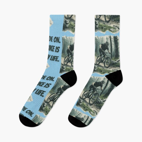 Item preview, Mountain Bike Ride On Design – Cycling Lifestyle designed and sold by All Creative Designer.
