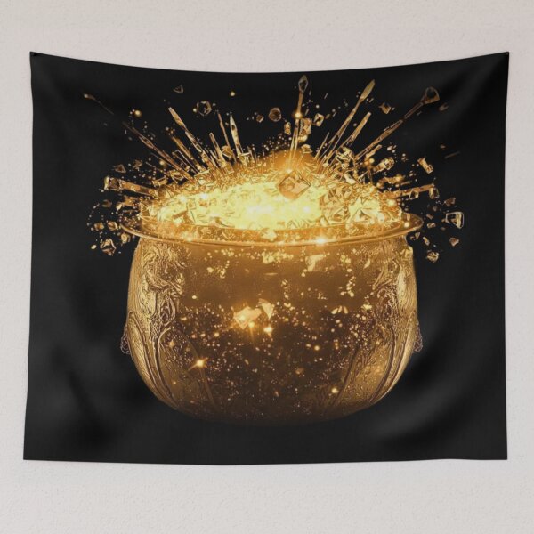 Item preview, Legendary Pot of Gold – Epic St Patrick’s Day Illustration designed and sold by YourTrendyTees.