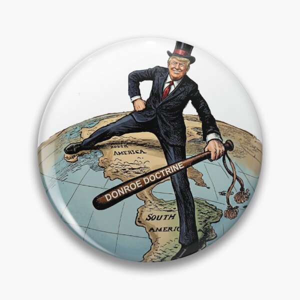 Item preview, Donroe Doctrine Political Cartoon designed and sold by amuseXpress.