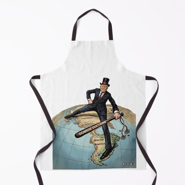 Item preview, Donroe Doctrine Political Cartoon designed and sold by amuseXpress.