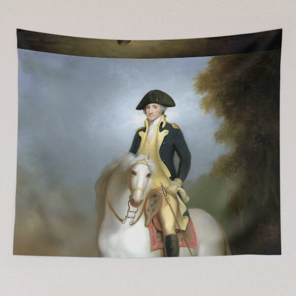 Item preview, George Washington Equestrian Portrait - Rembrandt Peale designed and sold by Jon-Baran.