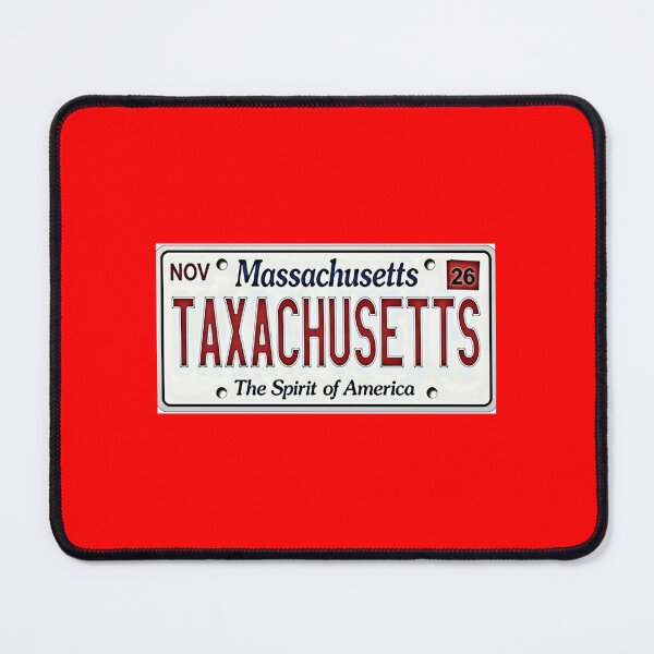 Item preview, Taxachusetts Plate designed and sold by unionpride.