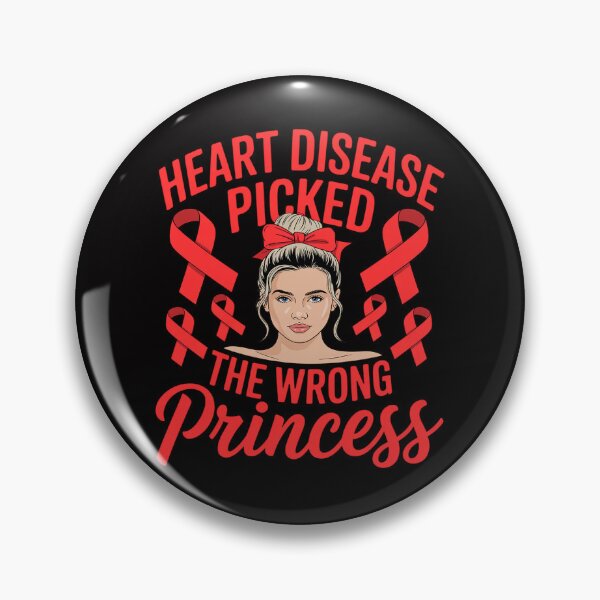 Item preview, Heart Disease Awareness Month Warrior Princess CHD designed and sold by tlallimicrichi.