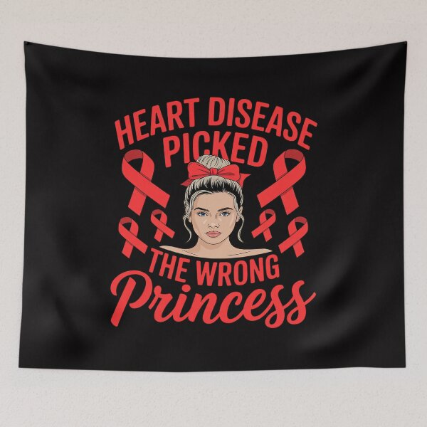 Item preview, Heart Disease Awareness Month Warrior Princess CHD designed and sold by tlallimicrichi.