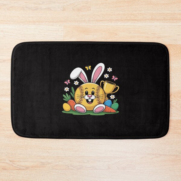 Item preview, Softball & Bunny Face Eggs Happy Easter Day Men Boys designed and sold by tlallimicrichi.