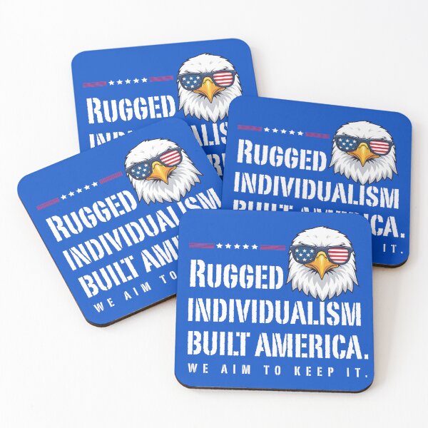Item preview, Rugged Individualism Built America designed and sold by A-M-Watson.