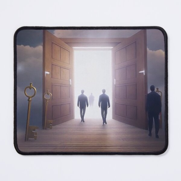 Item preview, Journey to the Light – Floating Pathway and Giant Keys Surreal Dream  designed and sold by MFMart.
