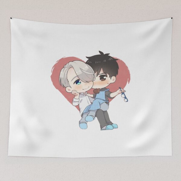 Item preview,  Victor and Yuri Ice Skating Couple Love designed and sold by Oniyasha.