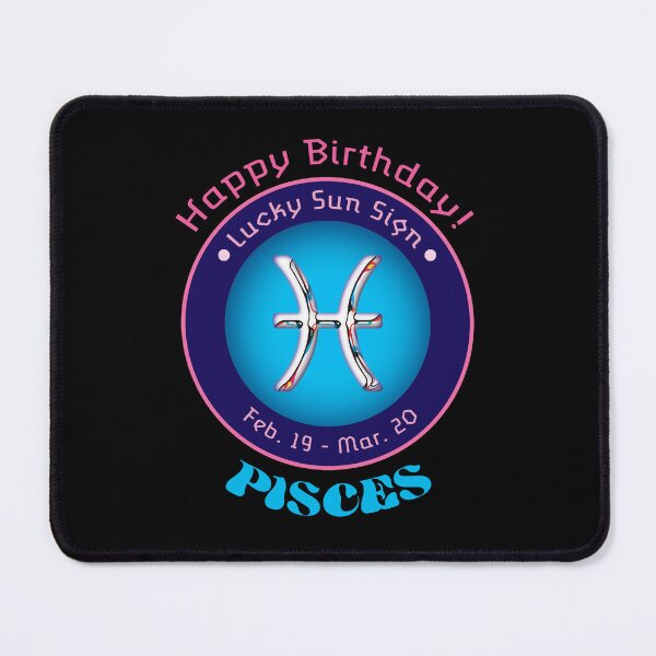 Item preview, Birthday Zodiac for Imaginative and Dreamy Pisces designed and sold by cremedecolor.