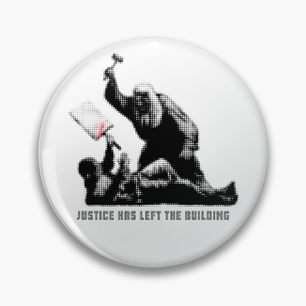 Item preview, JUSTICE HAS LEFT THE BUILDING. THE ROYAL COURTS OF JUSTICE- BANKSY. designed and sold by 5hertz.
