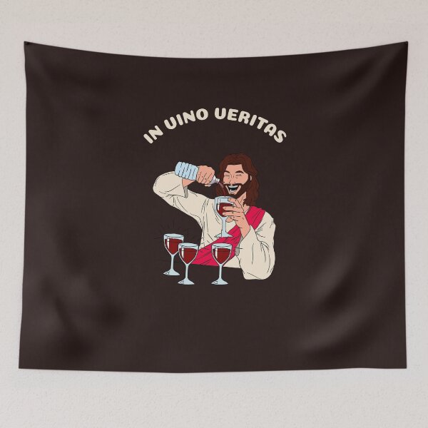 Item preview, In Vino Veritas - Funny Wine Pun designed and sold by VinoVibesApp.