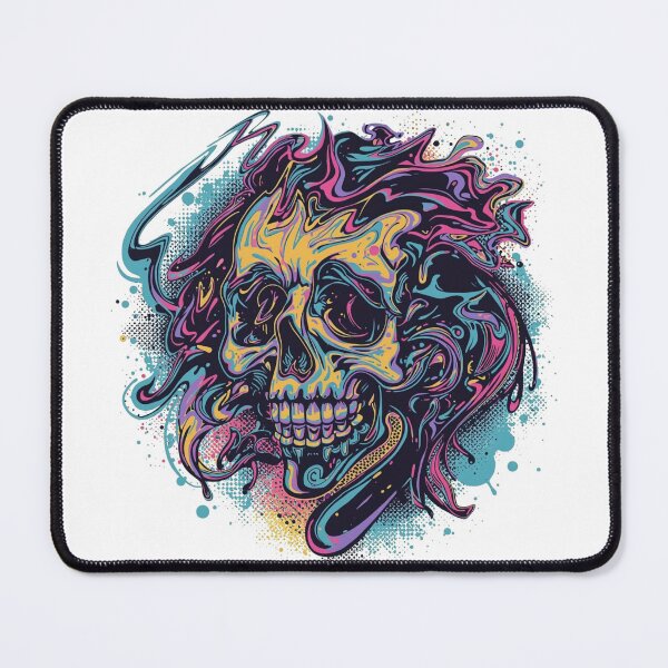 Item preview, Distorted Skull designed and sold by RisingWolfStudio.