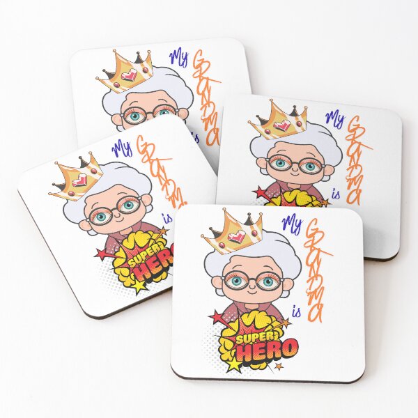 Item preview, My Grandma is Superhero designed and sold by No socks.