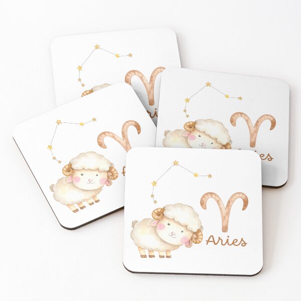 Item preview, Cute Aries Zodiac Sheep Illustration designed and sold by Rutvain.