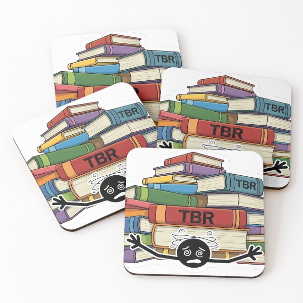 Item preview, The Infinite TBR Pile Crush - Funny Stickman Book Lover Meme designed and sold by StickyGuys.