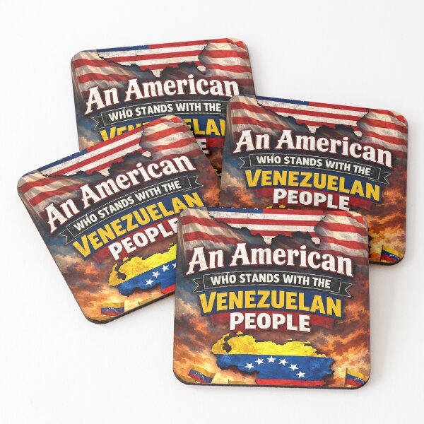 Item preview, An American Who Stands With the Venezuelan People designed and sold by MySheetMusicArt.