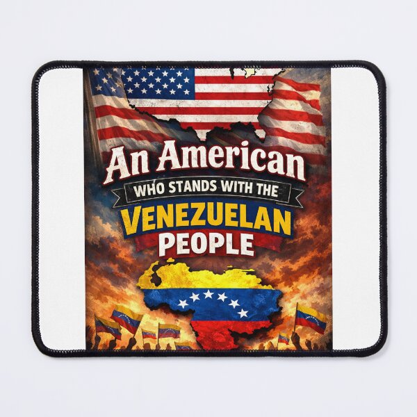 Item preview, An American Who Stands With the Venezuelan People designed and sold by MySheetMusicArt.