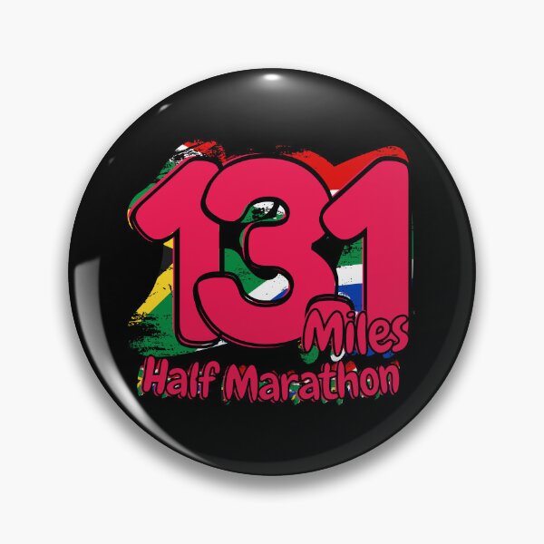 Artikelvorschau, Halbmarathon (13,1 Meilen) – Laufleistung – Südafrika – Power Pink entworfen und verkauft von NineSevenFour.